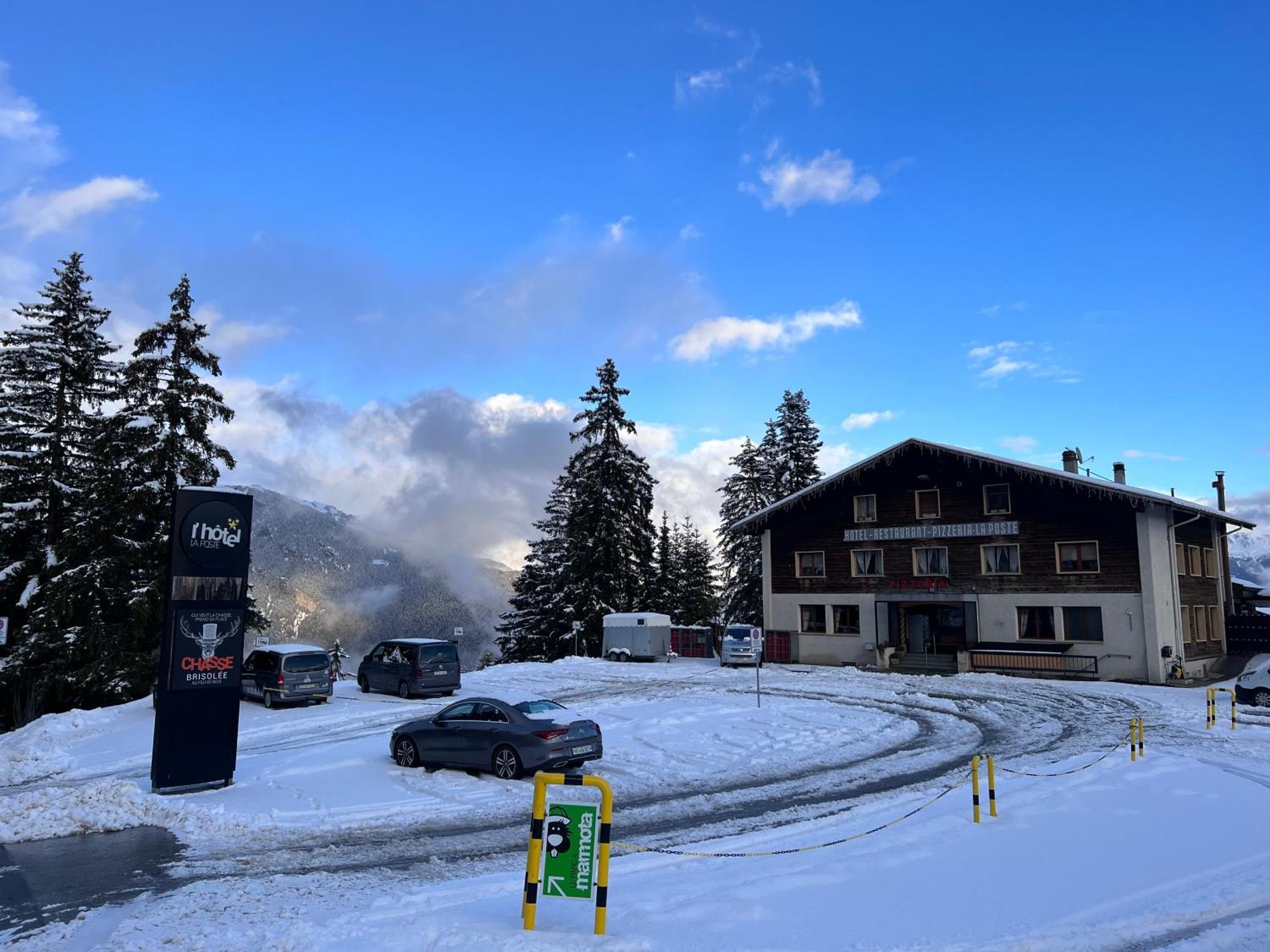 Hotel De Charme La Poste Anzère Kültér fotó