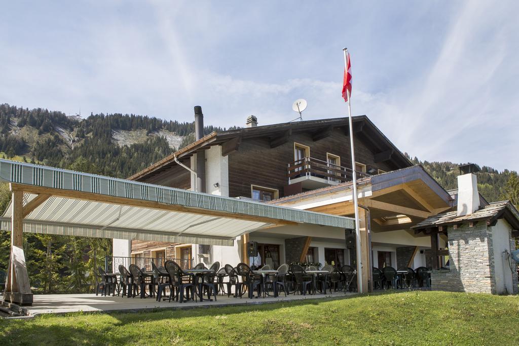 Hotel De Charme La Poste Anzère Kültér fotó